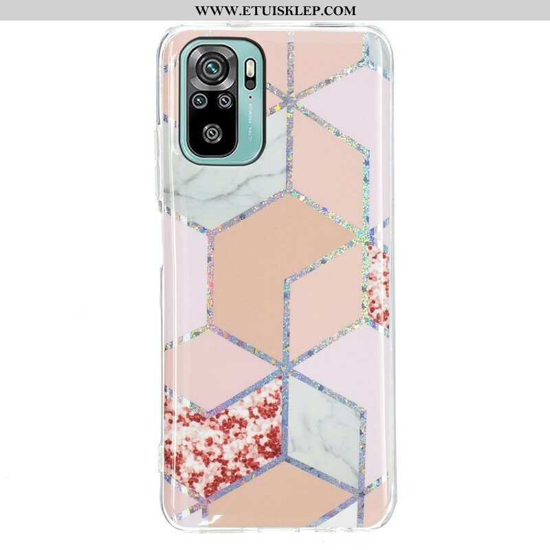 Etui do Xiaomi Redmi Note 10 / 10S Geometria Marmuru